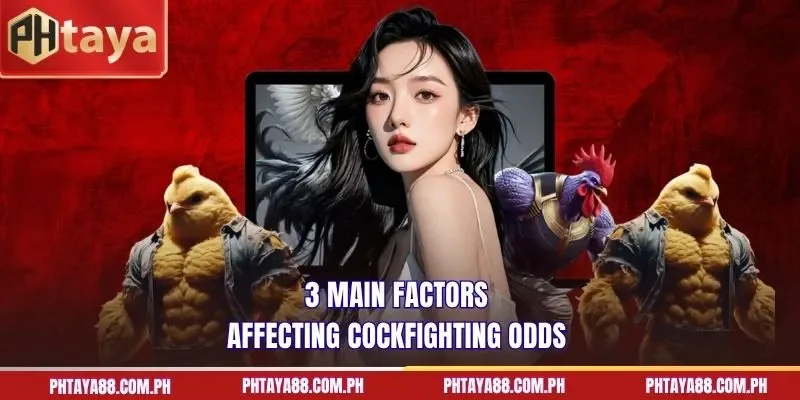 3 main factors affecting cockfighting odds